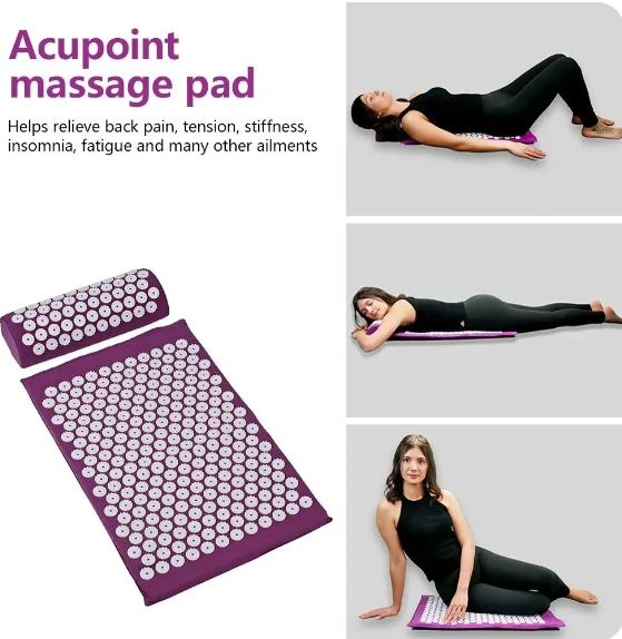 Acupressure Mat, Bed of Nails, Bed of Needles, Acupressure Massage