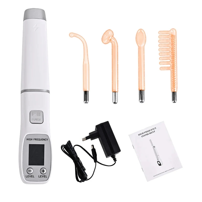 Facial Tool, At Home Facial, Professional Skincare, High Frequency Electrotherapy Wand